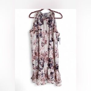 NWT Signature by Robbie Bee Floral Sleeveless Dress